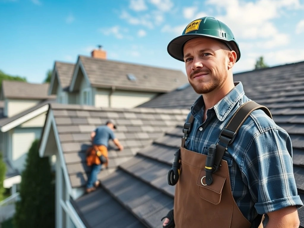 Roof repair completed